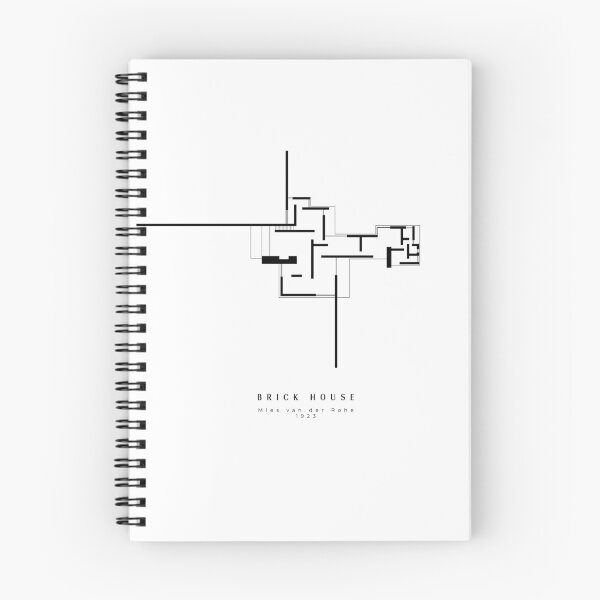 Item preview, Brick House - Mies van der Rohe - Concept designed and sold by JustinErnesto.