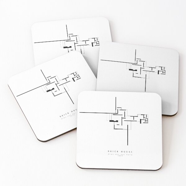 Item preview, Brick House - Mies van der Rohe - Concept designed and sold by JustinErnesto.