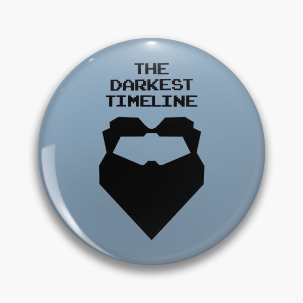Item preview, The Darkest timeline Community evil beard - Remedial Chaos Theory episode designed and sold by Deegital18.