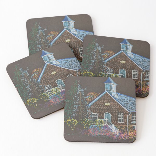Item preview, neon school house in fall designed and sold by artmartin.