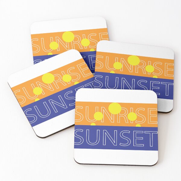 Item preview, SUNRISE & SUNSET designed and sold by Cama-Chef-It-Up.
