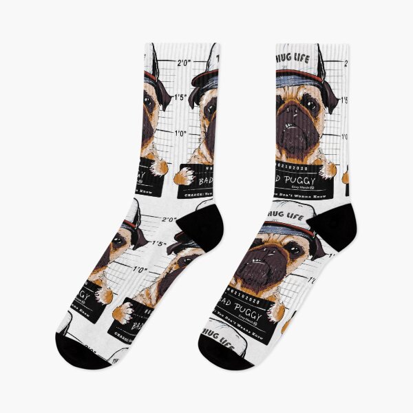 Item preview, Bad Puggy - Pug Life designed and sold by Envy-Merch.