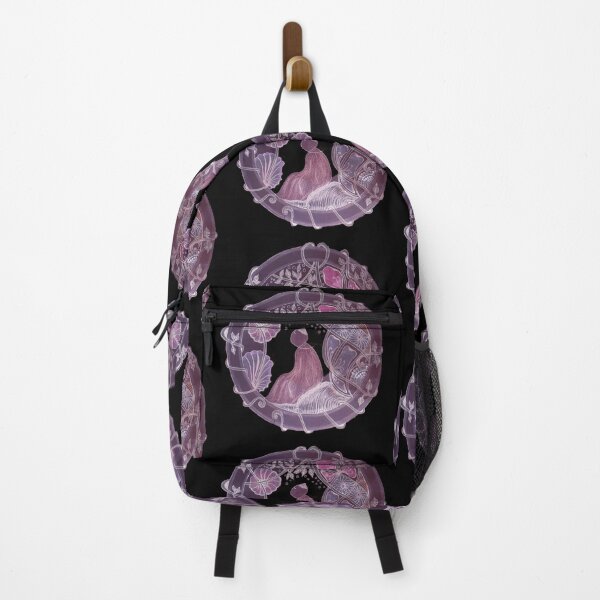 Item preview, Child within, calm little Buddha, shades of purple designed and sold by ZenArt-Fern.