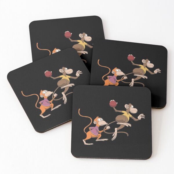 Item preview, Monkey playing handball designed and sold by Monkey Ful.