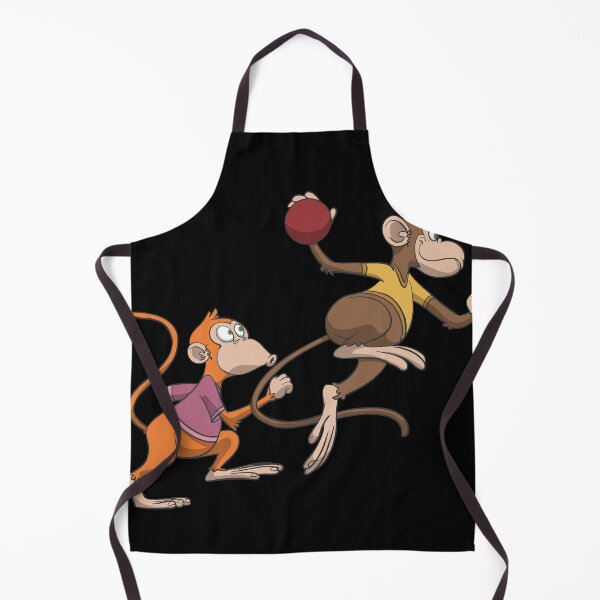 Item preview, Monkey playing handball designed and sold by Monkey Ful.