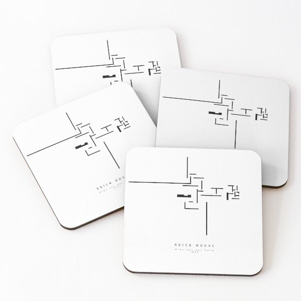 Item preview, Brick House - Mies van der Rohe - Concept plan - clean designed and sold by JustinErnesto.