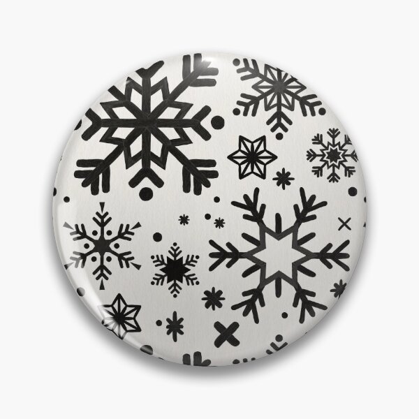 Item preview, Snowflake Collection – Black designed and sold by Cat Coquillette.