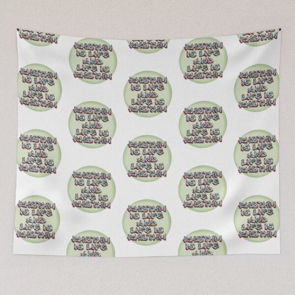 Item preview, Rhythm is Life and Life is Rhythm designed and sold by Balazs Borzon.