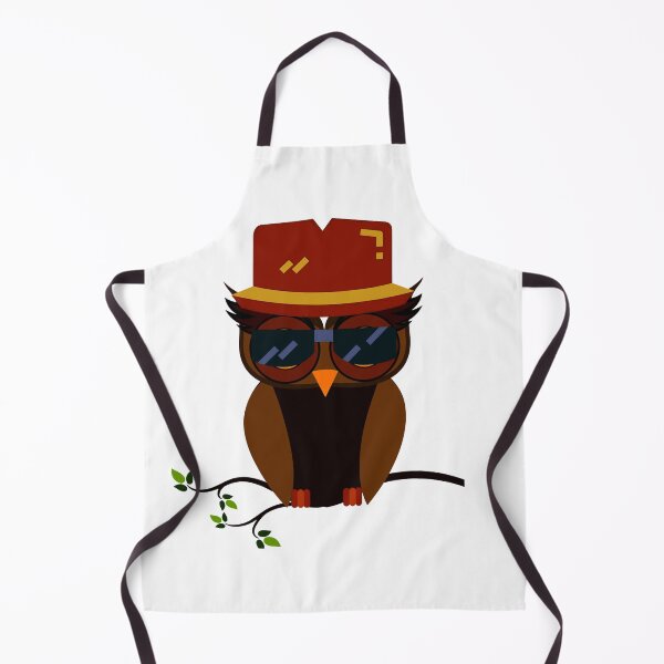 Item preview, Cool Owl With Sunglasses And Hat designed and sold by Mary Riley.