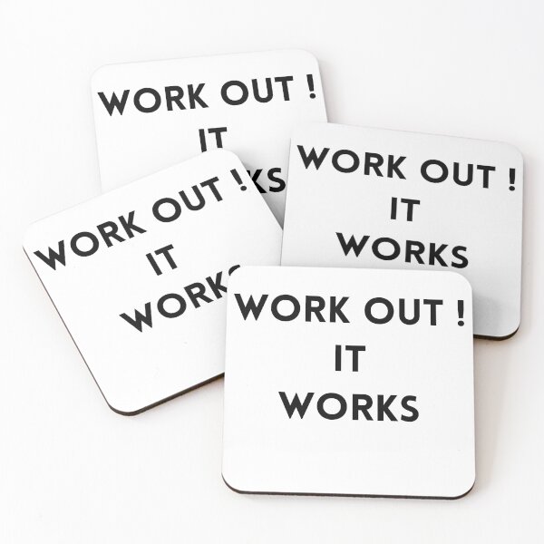 Item preview, Work out ! it works designed and sold by chark70.