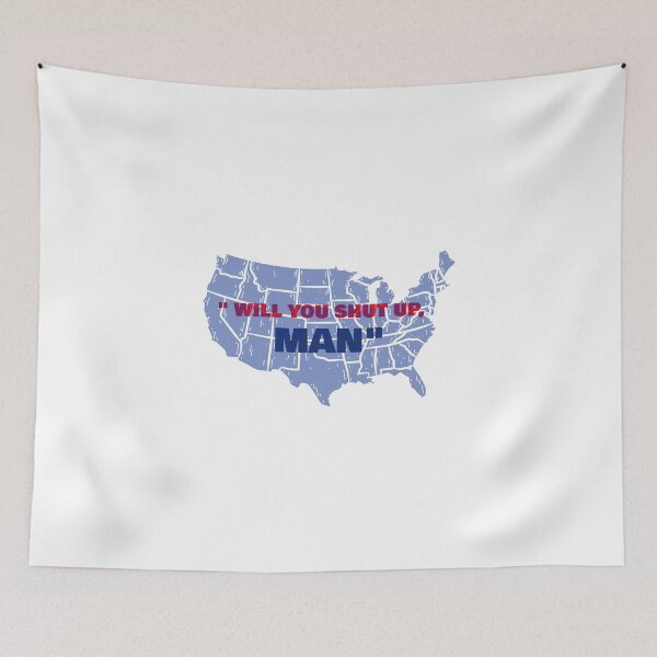 Item preview, " WILL YOU SHUT UP, MAN" BIDEN HARRIS  designed and sold by clozer.