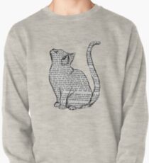 books and cats and books and cats Pullover