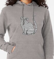Bücher und Katzen und Bücher und Katzen Leichter Hoodie