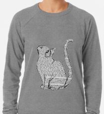 books and cats and books and cats Lightweight Sweatshirt
