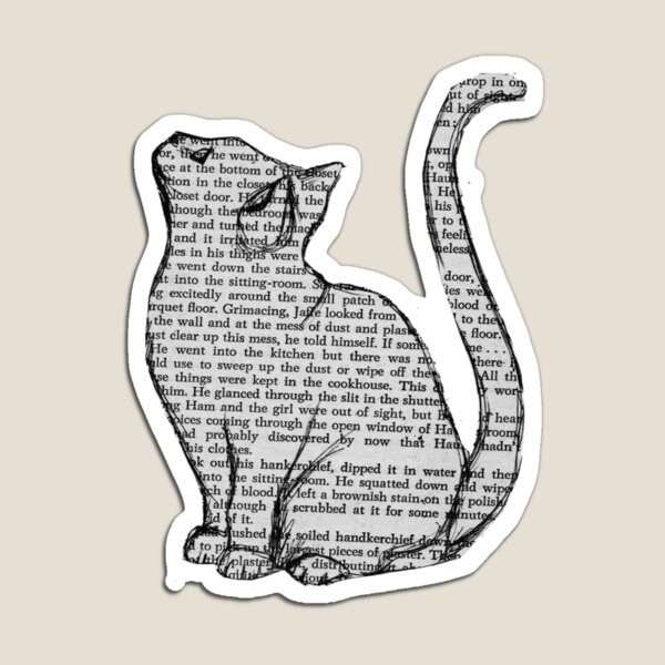 Aperçu de l'œuvre des livres et des chats et des livres et des chats créée et vendue par audrey metcalf.