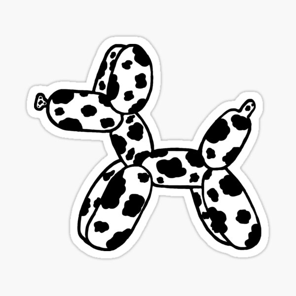 Balloon Dog Stickers – Meredith Ann Illustration