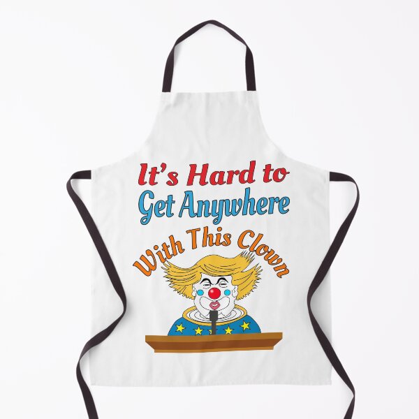 Item preview, It's Hard to Get Anywhere With This Clown: Funny gift for Joe Biden supporters designed and sold by thegiftedadult.