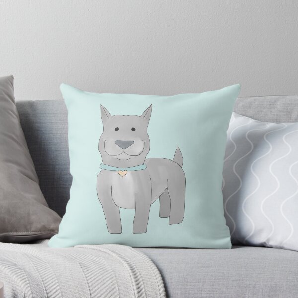 Item preview, Grey Pit Bull designed and sold by Christie Cudia.