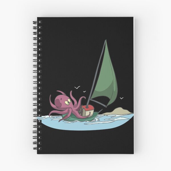 Item preview, Sailing boat with octopus designed and sold by Monkey Ful.