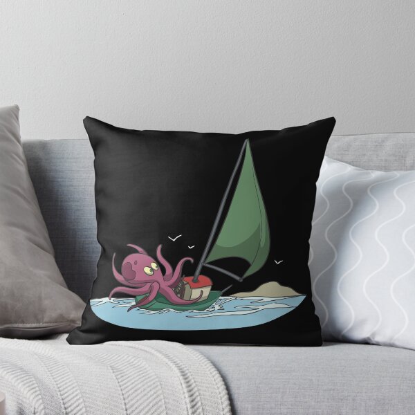 Item preview, Sailing boat with octopus designed and sold by Monkey Ful.