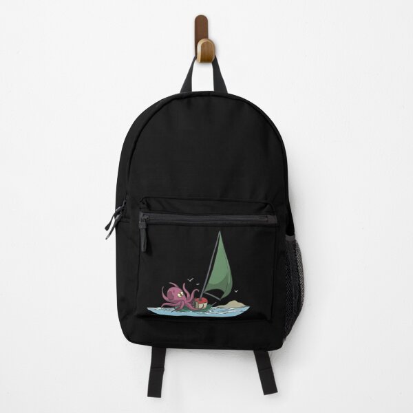 Item preview, Sailing boat with octopus designed and sold by Monkey Ful.