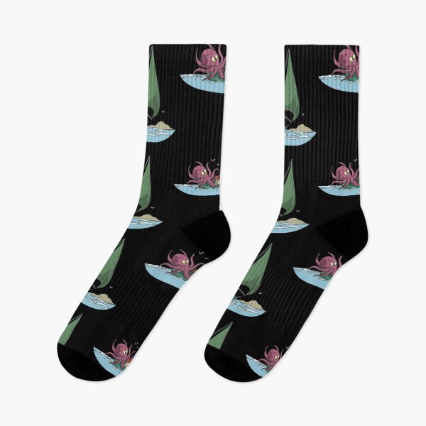 Item preview, Sailing boat with octopus designed and sold by Monkey Ful.