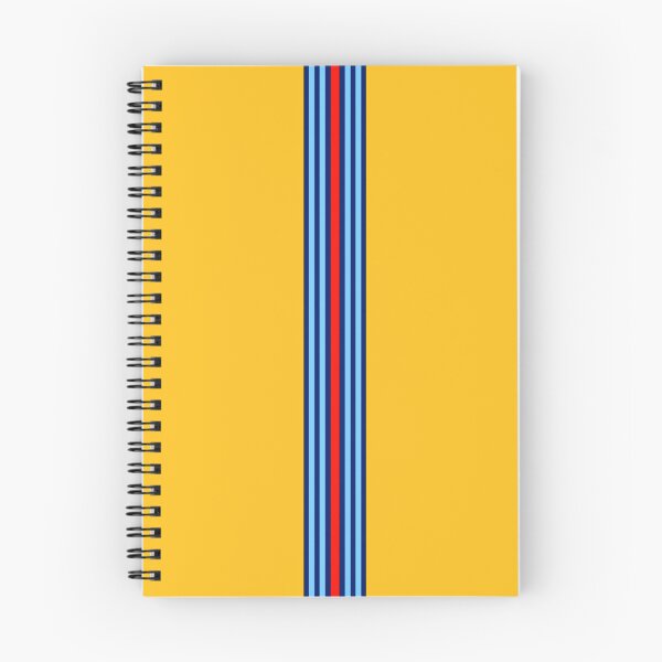 Item preview, Yellow Martini Racing Stripes Poster – Classic Livery Art designed and sold by Road To Track.