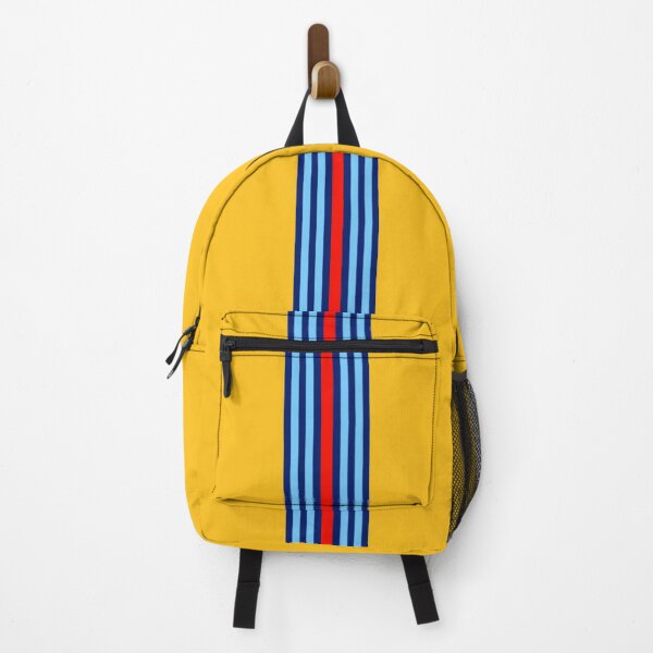 Artikelvorschau, Yellow Martini Racing Stripes Poster – Classic Livery Art entworfen und verkauft von Road To Track.