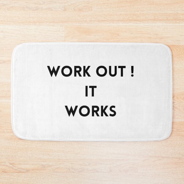 Item preview, Work out ! it works designed and sold by chark70.