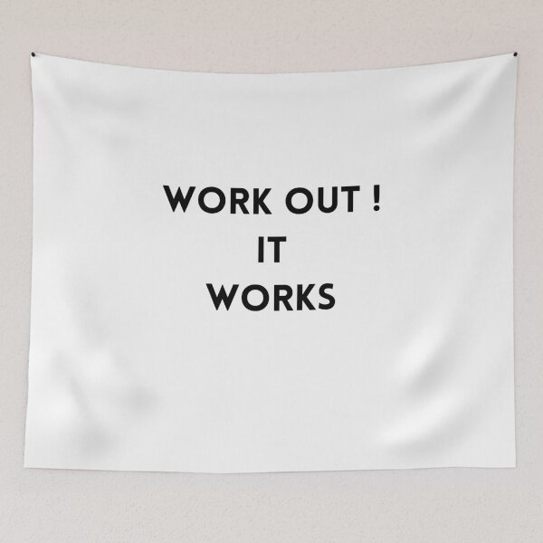 Item preview, Work out ! it works designed and sold by chark70.