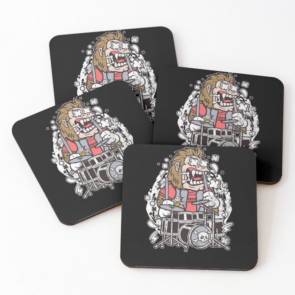 Item preview, Gorilla Drums Destroyer of Silence Drummer Distressed designed and sold by Zeelicious Designs.