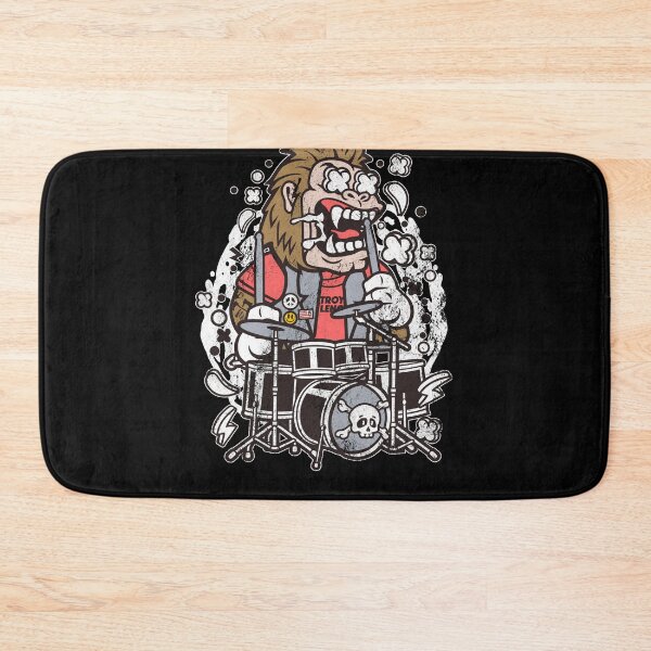 Item preview, Gorilla Drums Destroyer of Silence Drummer Distressed designed and sold by Zeelicious Designs.