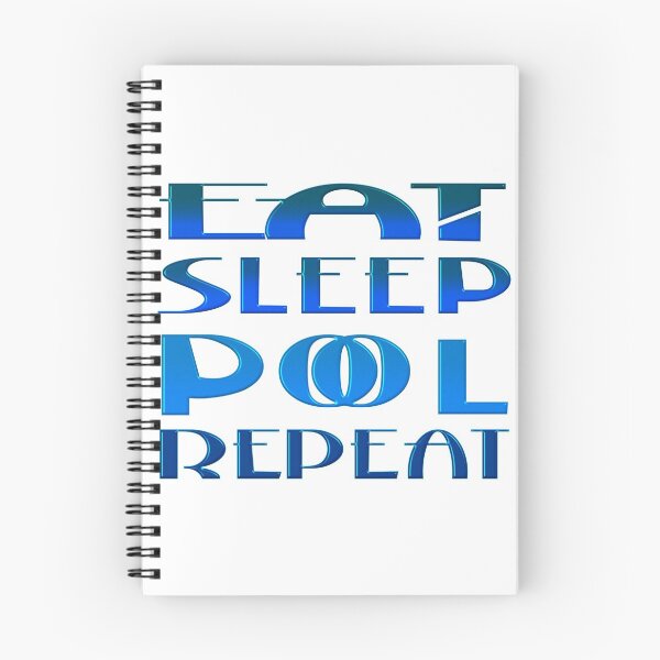 Item preview,  EAT SLEEP SWIM REPEAT designed and sold by Ralek.