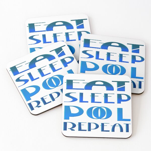 Item preview,  EAT SLEEP SWIM REPEAT designed and sold by Ralek.