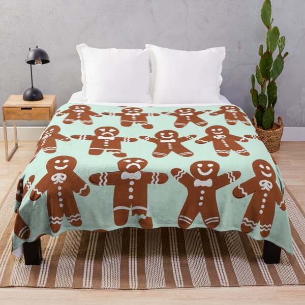 Item preview, Gingerbread Men – Mint Palette designed and sold by Cat Coquillette.
