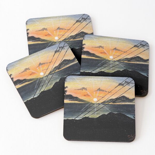 Item preview, Sunset Mountain view designed and sold by DLyonzArt.