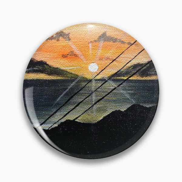 Item preview, Sunset Mountain view designed and sold by DLyonzArt.