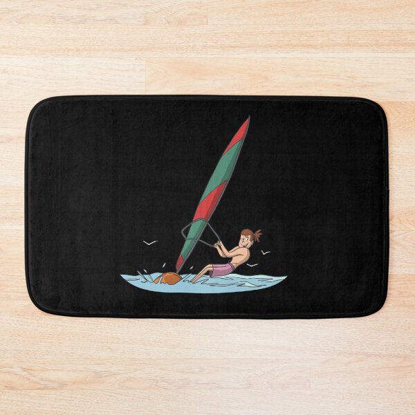 Item preview, Windsurfing hard on the wind designed and sold by Monkey Ful.