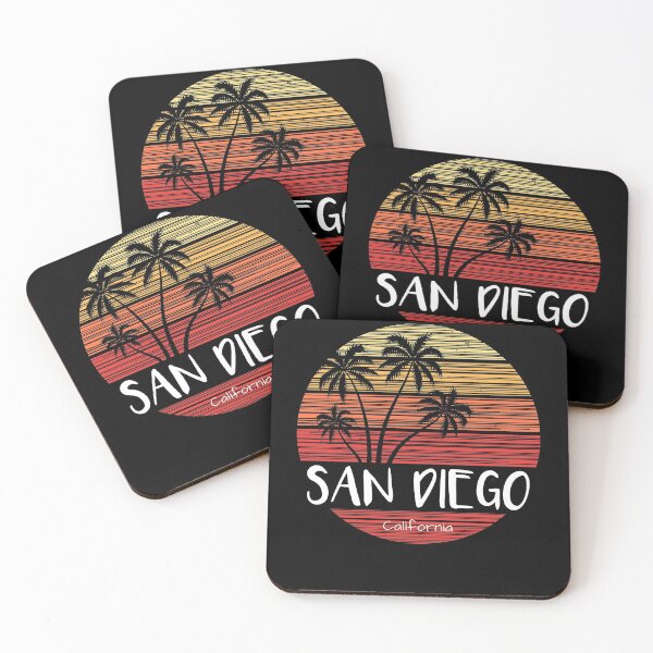 Artikelvorschau, San Diego Kalifornien Palmen Distressed Vintage CA Liebe entworfen und verkauft von Zeelicious Designs.