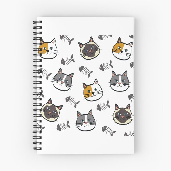 Item preview, Cats & Fish Bones, Cute Cats designed and sold by Customlyyoursco.