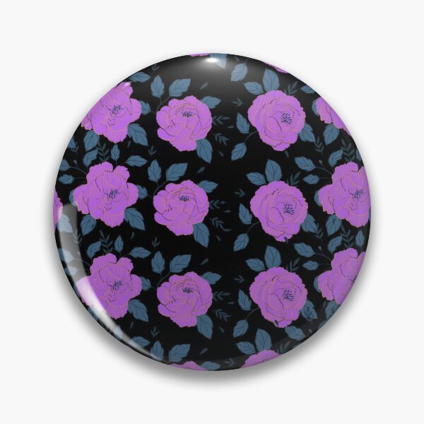 Artikelvorschau, Schwarze Blumenblumen entworfen und verkauft von ArtBooth.