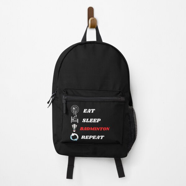Item preview, Eat Sleep Badminton Repeat. Badminton Sport Coach designed and sold by loscustom1949.