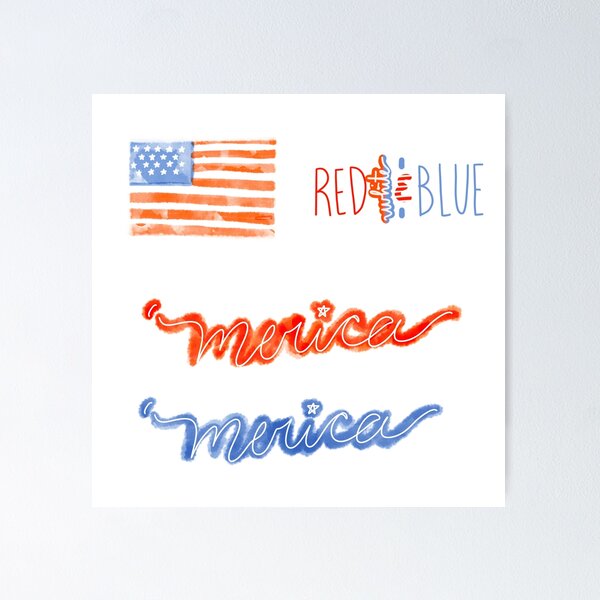 Item preview, Minimalist America Pack designed and sold by AlishaMSchil.