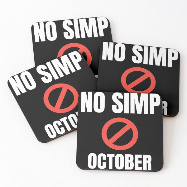 Item preview, No Simp October designed and sold by Billie Sims.