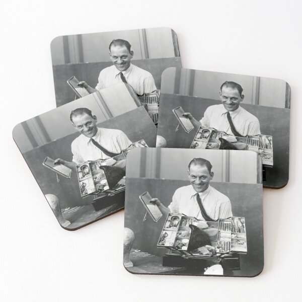 Item preview, Lon Chaney and his Makeup kit designed and sold by Vintage Designs +.