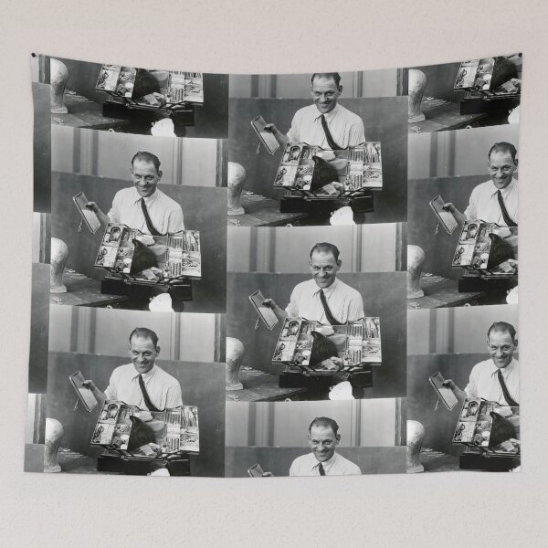 Item preview, Lon Chaney and his Makeup kit designed and sold by Vintage Designs +.