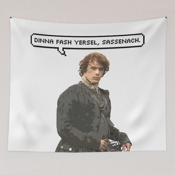 Item preview, Dinna fash yersel, Sassenach. designed and sold by laracxxx.