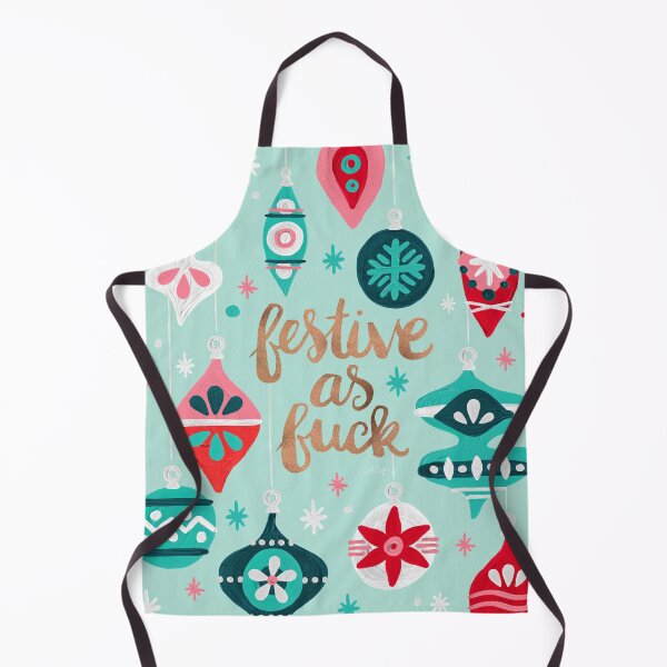 Item preview, Festive As Fuck – Mint Palette designed and sold by Cat Coquillette.