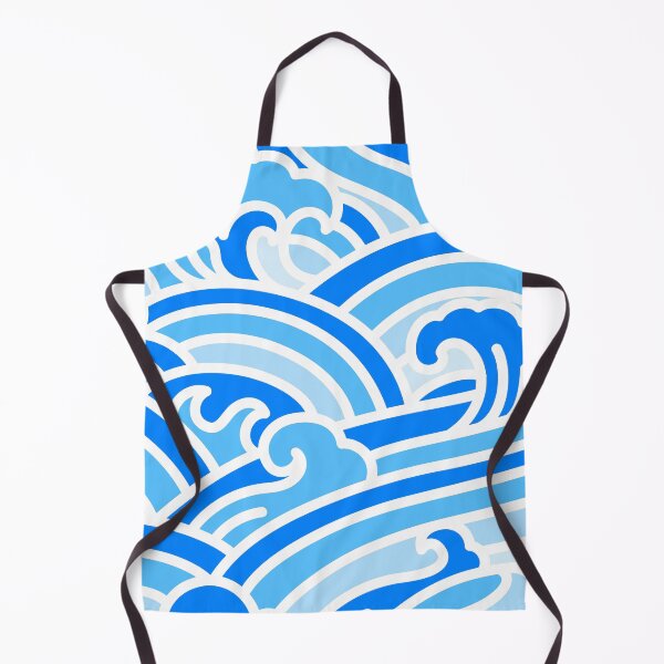 Item preview, NAVY BLUE BASQUE BILBAO OLAS SCARF designed and sold by BArtBilbao.