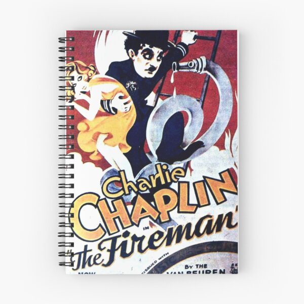 Item preview, Charlie Chaplin The fireman Movie designed and sold by cutesy.